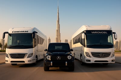 Luxury road travel vehicles in Dubai Luxury road travel vehicles in Dubai